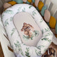 Cot Bedding - Mustard Lion Set 01