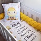 Cot Bedding - Yellow Bee Set 01