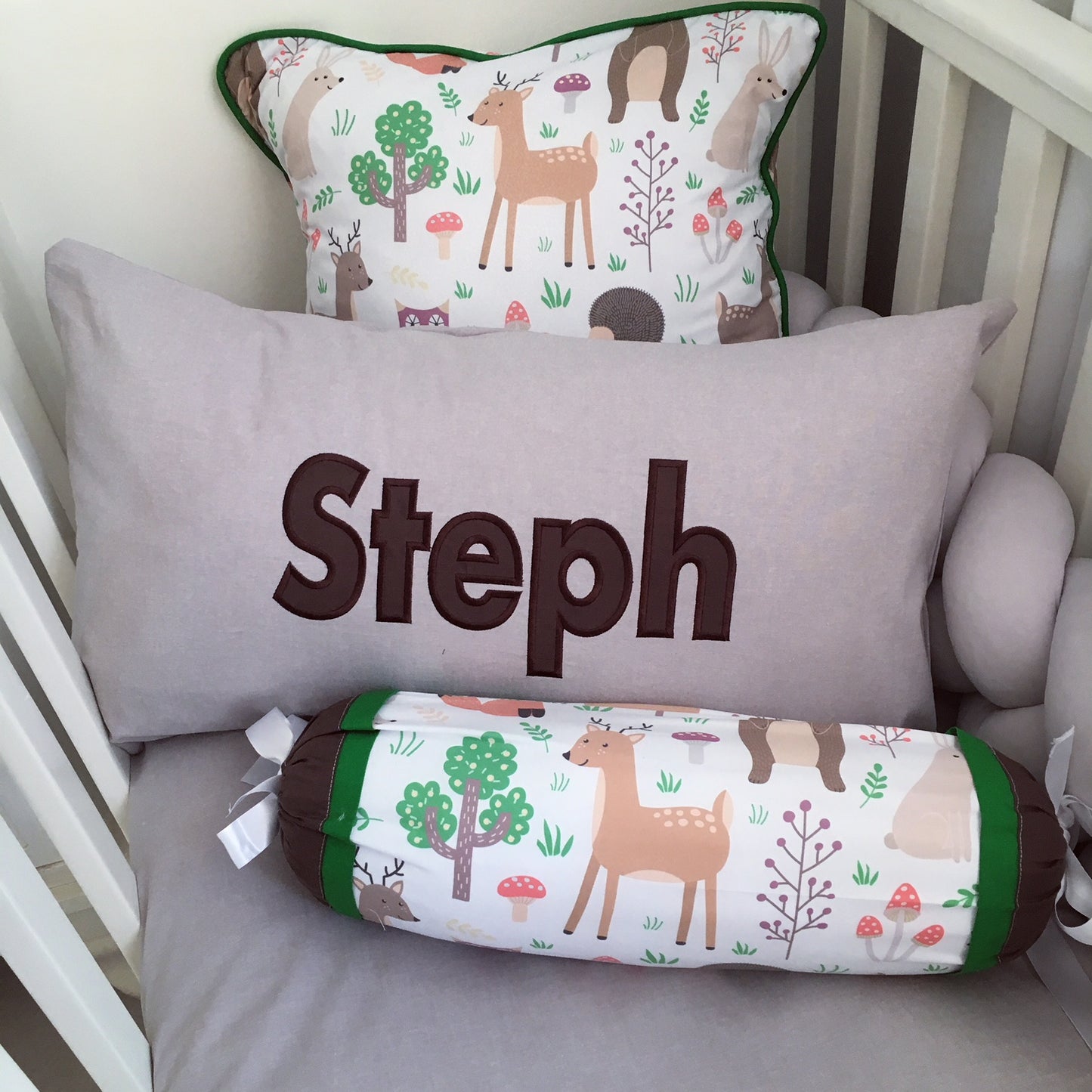 Cot Bedding - Woodlands Set 03