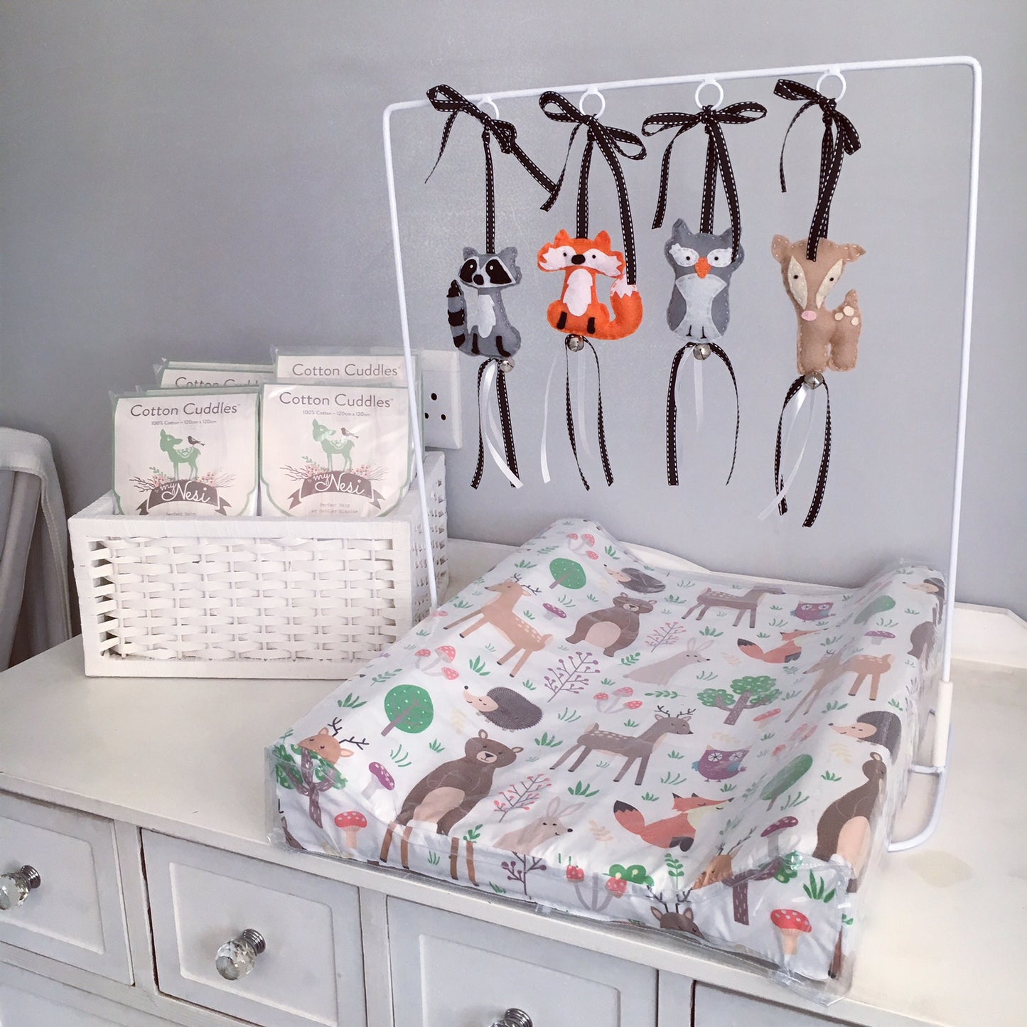 Cot Bedding - Woodlands Set 03