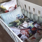 Cot Bedding - On the Farm Sage Set 01