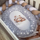 Cot Bedding - Grey Bear Set 02
