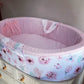 Carry Cot - Pink Flower 01