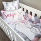 Cot Bedding - Pink Bunny Set 17