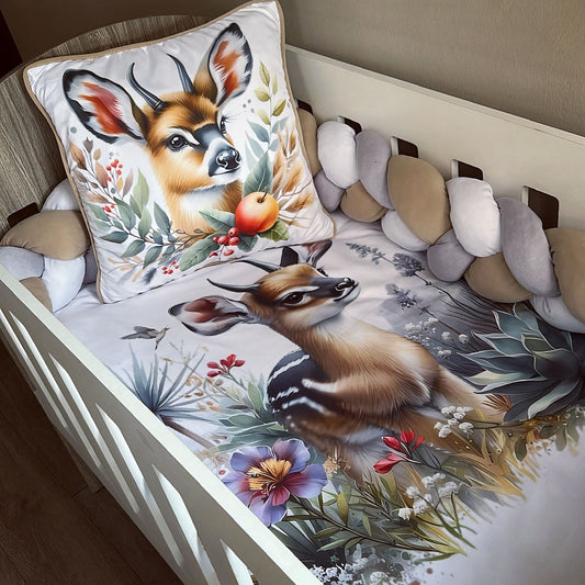 Cot Bedding - Deer Set 05