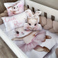 Cot Bedding - Pink Bunny Set 18