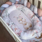 Cot Bedding - Grey Bunny Set 02