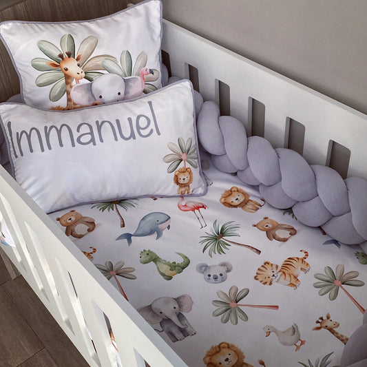 Cot Bedding - Animal Set 01
