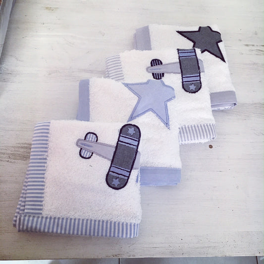 Burpcloths - Plane 01