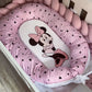 Cot Bedding - Pink Minnie set 06