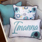 Cot Bedding - Blue Safari Set 06