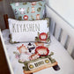 Cot Bedding - Green Safari Set 06