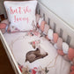 Cot Bedding - Pink Deer Set 04