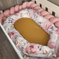 Cot Bedding - Pink Flower Set 11