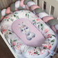 Cot Bedding - Pink Bunny Set 01