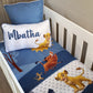 Cot Bedding - Blue Lion King 01