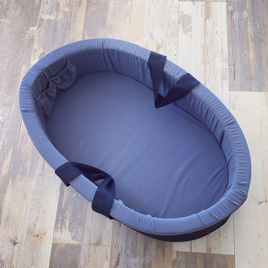 Carry Cot - Light Navy 01