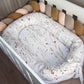 Cot Bedding - Stone Flower Set 02
