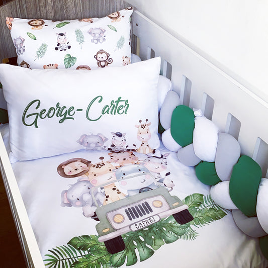 Cot Bedding - Safari Set 32