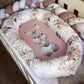 Cot Bedding - Pink Bunny Set 35