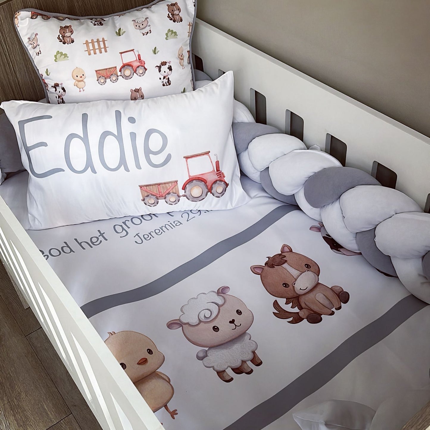Cot Bedding - Farm Set 04