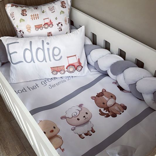 Cot Bedding - Farm Set 04