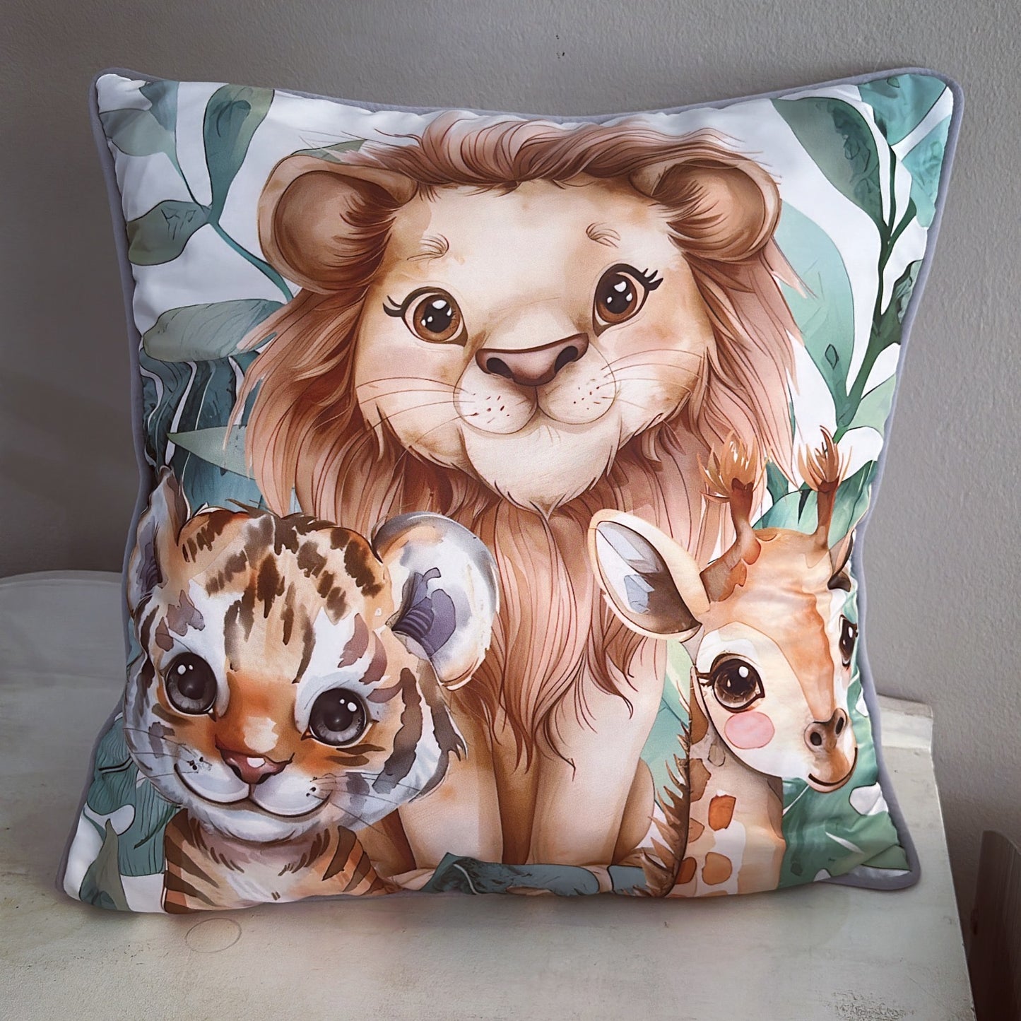 Cot Bedding - Green Safari Set 11