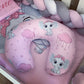 Cot Bedding - Grey Elephant Set 01