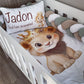 Cot Bedding - Stone Lion Set 01