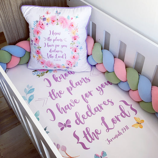 Cot Bedding - Bible Verse Set 02