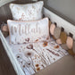 Cot Bedding - Stone Flower Set 02