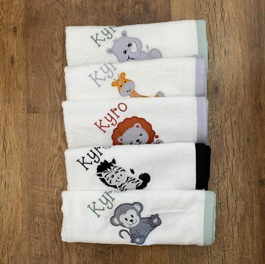 Burpcloths - Safari 02