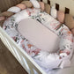 Cot Bedding - Pink Boho Rainbow Set 05