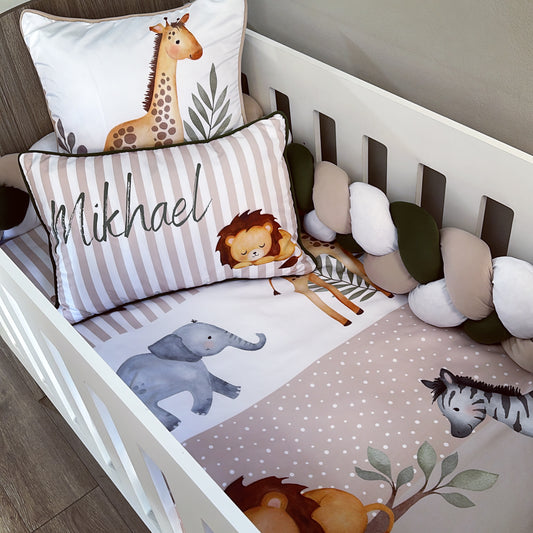 Cot Bedding - Safari Set 15