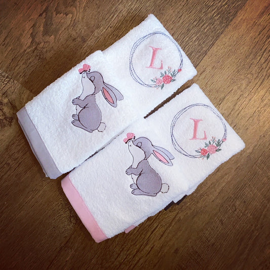 Burpcloths - Bunny 02