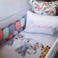 Cot Bedding - Pink Safari Set 37