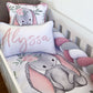 Cot Bedding - Pink Bunny Set 25