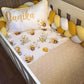 Cot Bedding - Yellow Bee Set 05 | All Nursery Sets | Baby Bedding Sets South Africa | Soft Spot Kids | South Africa