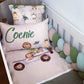 Cot Bedding - Green Safari Set 07