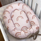 Cot Bedding - Pink Boho Rainbow Set 13