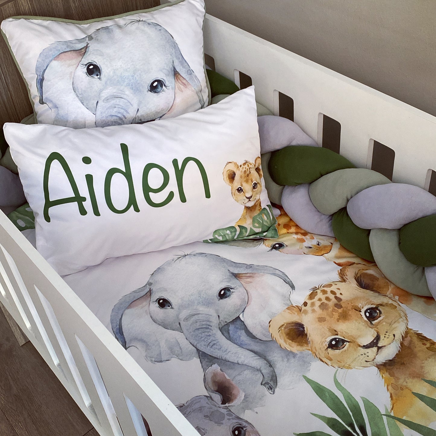 Cot Bedding - Safari Set 17