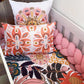 Cot Bedding - Coral Madala Floral Set 01