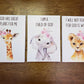 Cot Bedding - Pink Safari Set 14