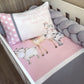 Cot Bedding - Pink Farm Set 07 | All Nursery Sets | Baby Bedding Sets South Africa | Soft Spot Kids | South Africa