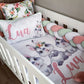 Cot Bedding - Pink Bunny Set 32