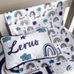Cot Bedding - Navy Rainbow Delight Set