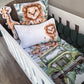 Cot Bedding - Green Safari Set 11