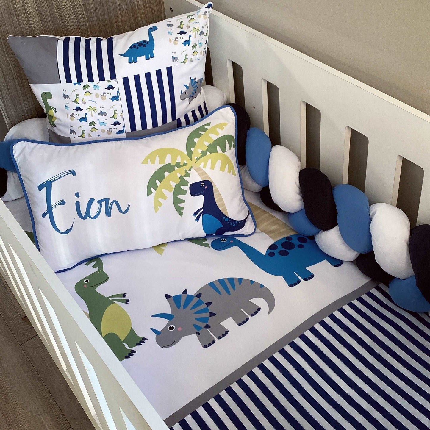 Cot Bedding - Dinosaur Set