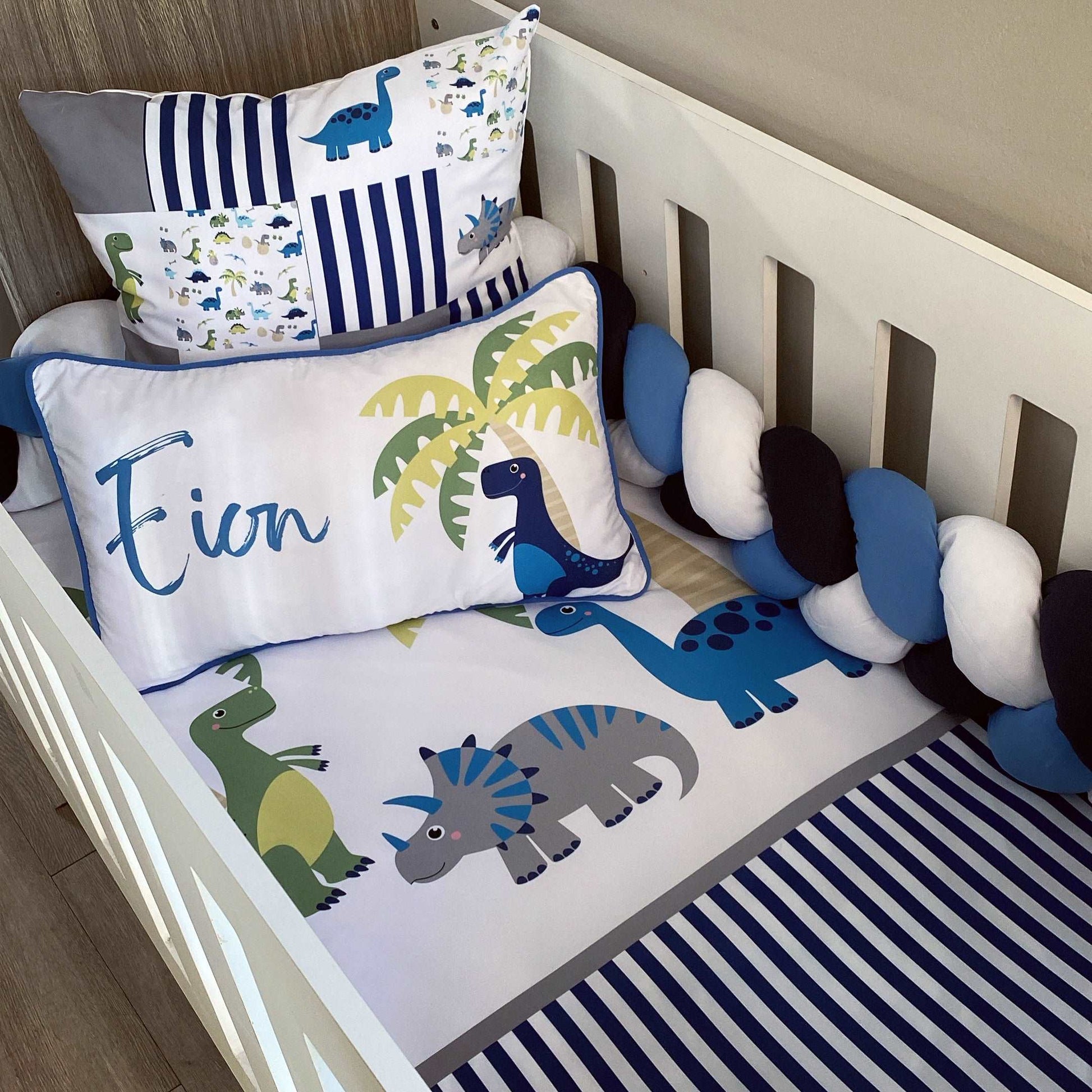 Cot Bedding - Dinosaur Set