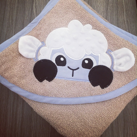 Hooded Towels - Sheep 01